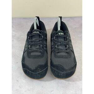 Xero Shoes Womens Prio Suede Black/Gum Barefoot Minimalist Shoes Size 8 Read